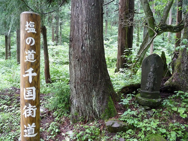 塩の道　千国街道
